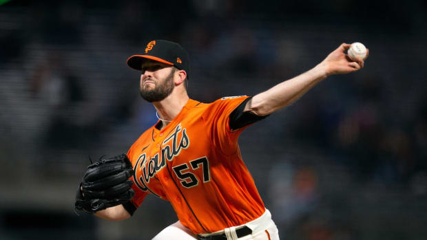 San Francisco Giants pitcher Alex Wood